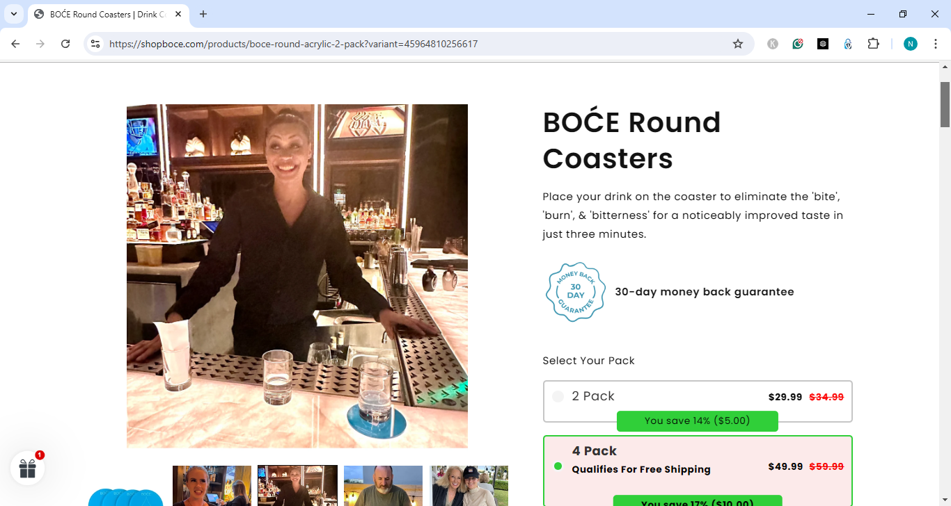 Transform Your Drinking Experience- The Magic of BOCE Round Coasters
